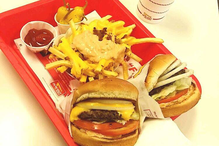 In N Out Burger Burbank Burbank